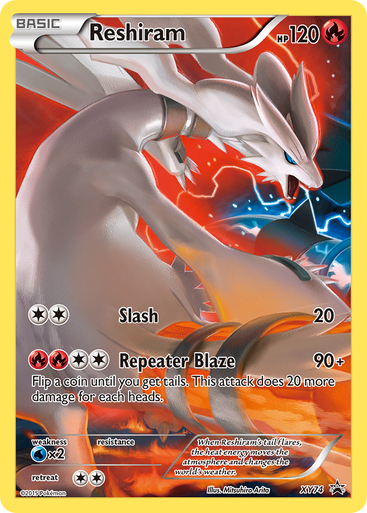 Reshiram (XY74) [XY: Black Star Promos] | Silver Goblin