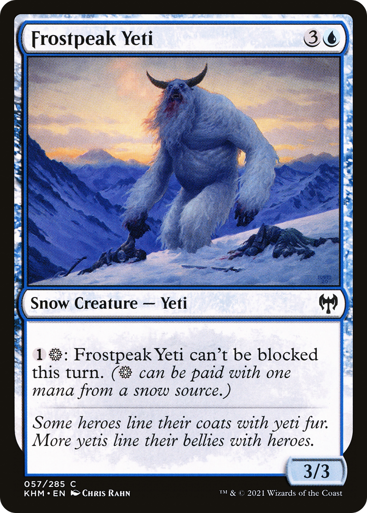 Frostpeak Yeti [Kaldheim] | Silver Goblin