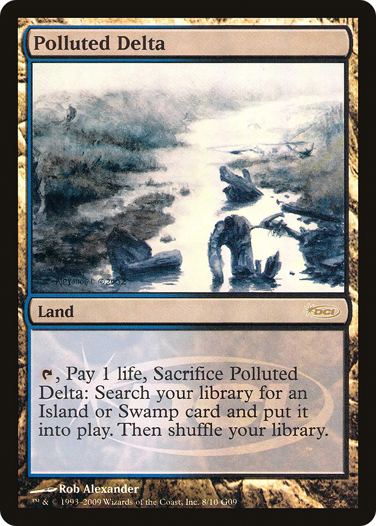 Polluted Delta [Judge Gift Cards 2009] | Silver Goblin