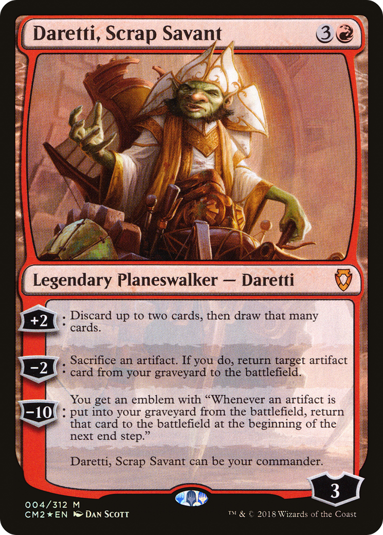 Daretti, Scrap Savant [Commander Anthology Volume II] | Silver Goblin