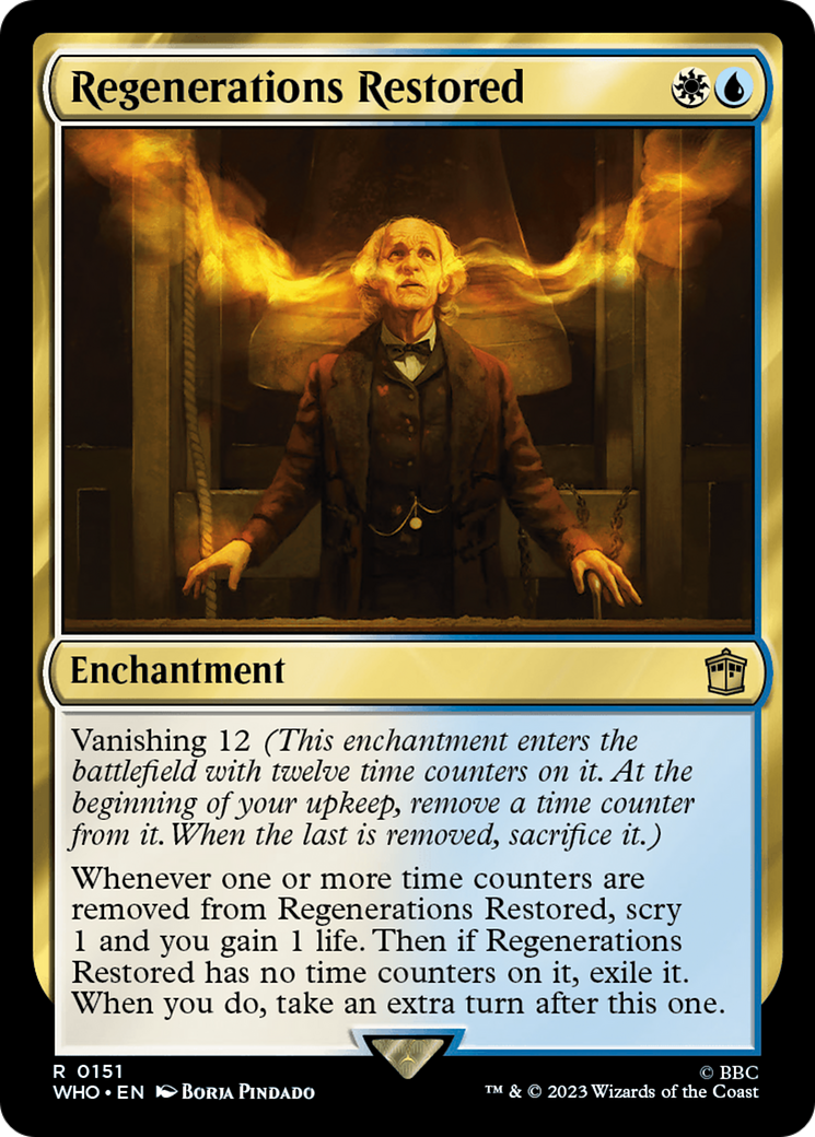 Regenerations Restored [Doctor Who] Foil