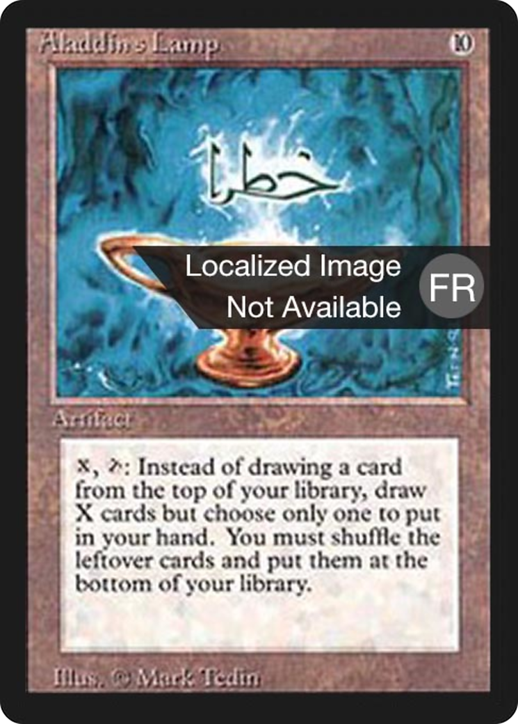 Aladdin's Lamp [Foreign Black Border] | Silver Goblin