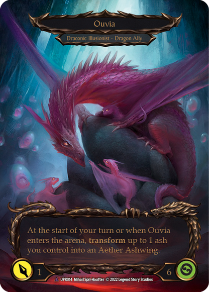 Invoke Ouvia // Ouvia (Marvel) (UPR014) Cold Foil - Uprising