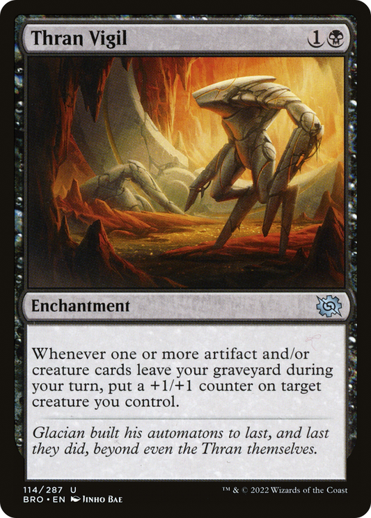 Thran Vigil [The Brothers' War] Foil