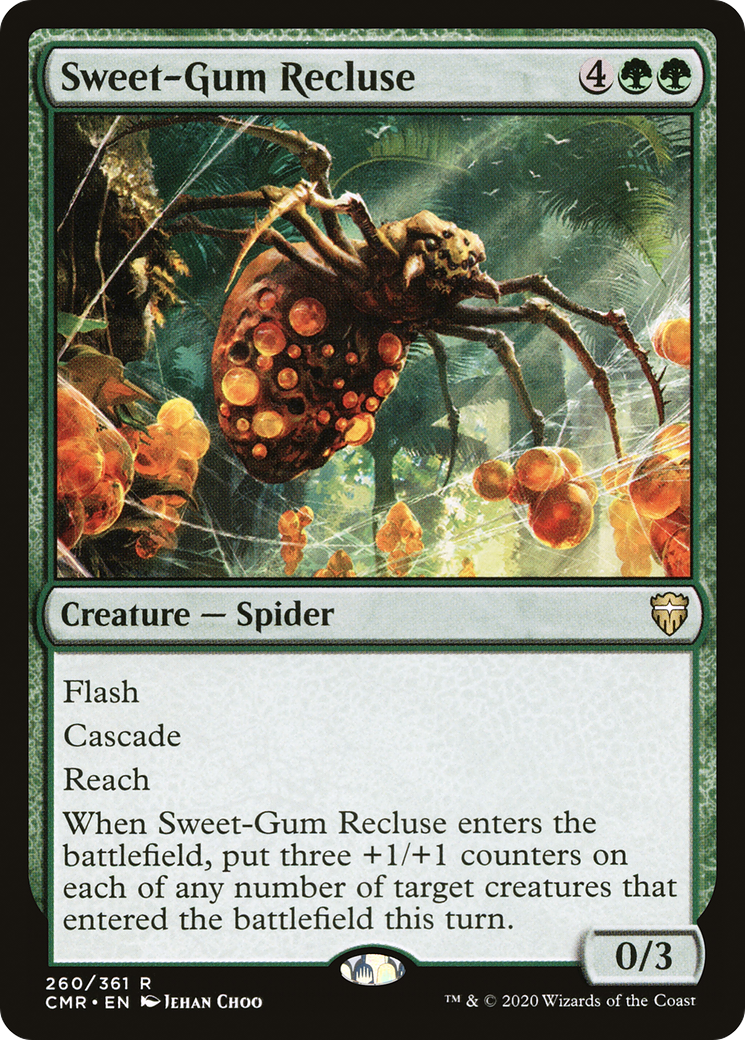 Sweet-Gum Recluse [Commander Legends] | Silver Goblin