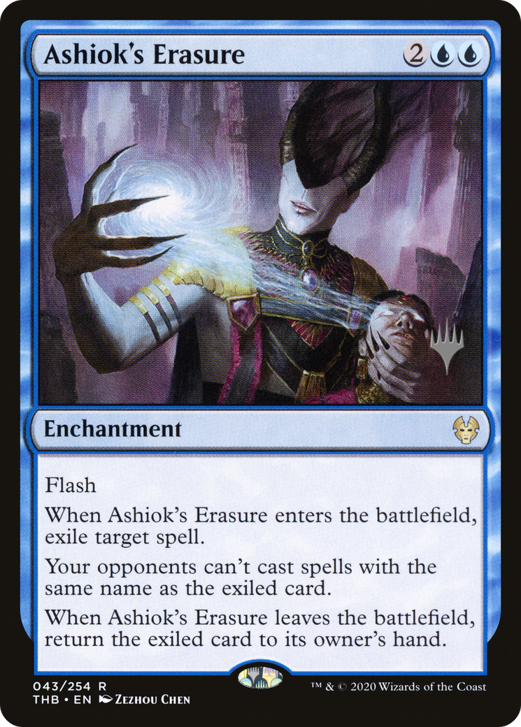 Ashiok's Erasure (Promo Pack) [Theros Beyond Death Promos] | Silver Goblin