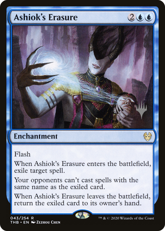 Ashiok's Erasure (Promo Pack) [Theros Beyond Death Promos]