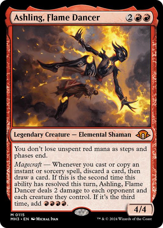 Ashling, Flame Dancer [Modern Horizons 3] Foil