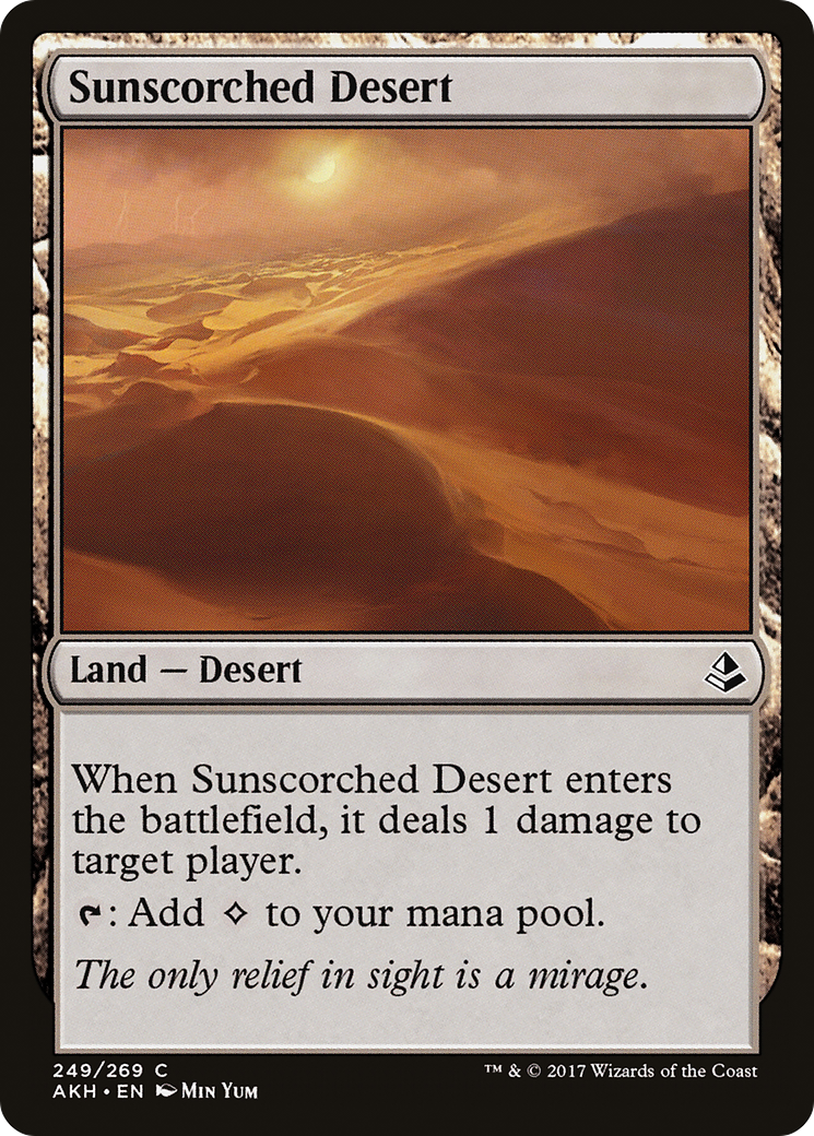 Sunscorched Desert [Amonkhet] Foil