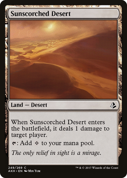Sunscorched Desert [Amonkhet] Foil