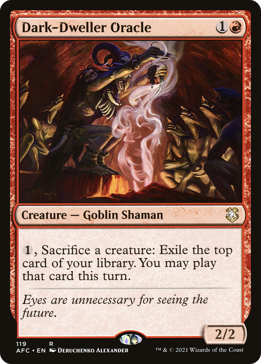 Dark-Dweller Oracle [Dungeons & Dragons: Adventures in the Forgotten Realms Commander]