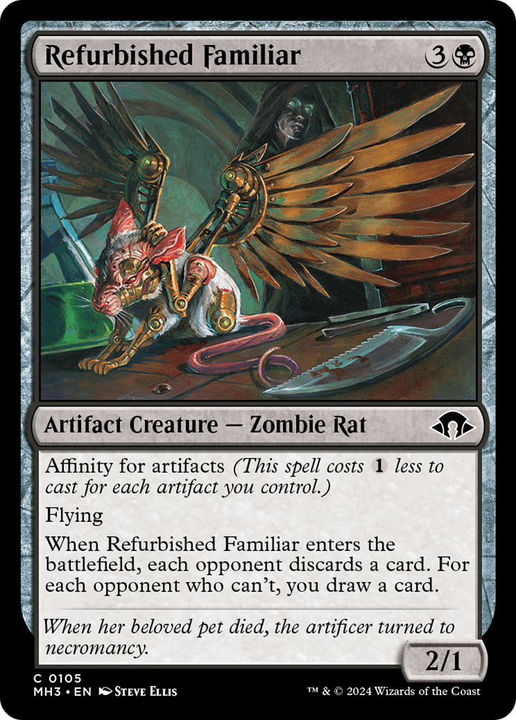 Refurbished Familiar [Modern Horizons 3] | Silver Goblin