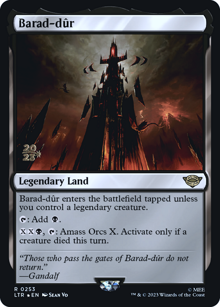 Barad-dur [The Lord of the Rings: Tales of Middle-Earth Prerelease Promos] | Silver Goblin