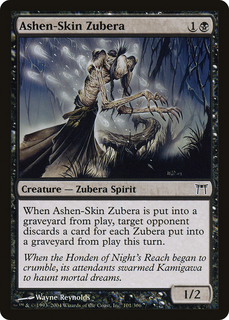 Ashen-Skin Zubera [Champions of Kamigawa] Foil