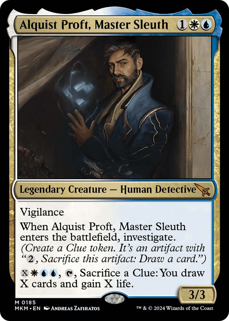 Alquist Proft, Master Sleuth [Murders at Karlov Manor] Foil