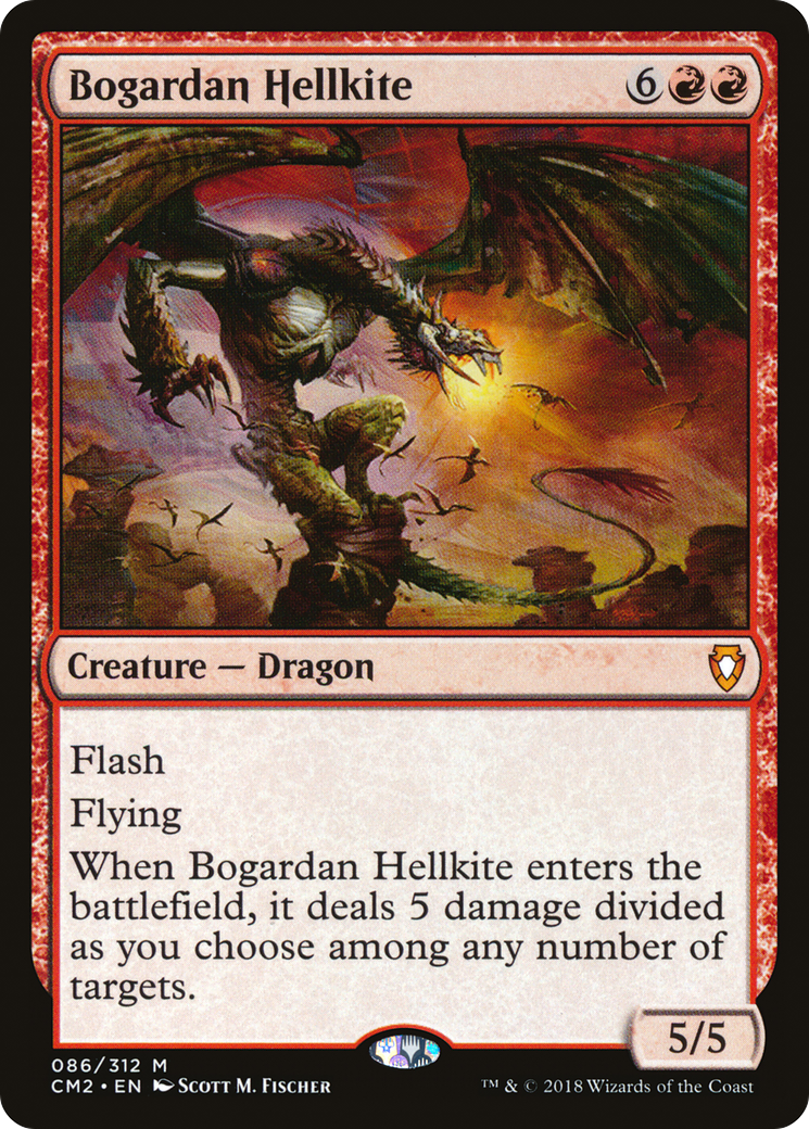 Bogardan Hellkite [Commander Anthology Volume II] | Silver Goblin