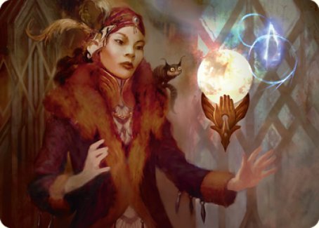 Misfortune Teller Art Card [Streets of New Capenna Art Series] | Silver Goblin