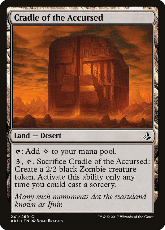 Cradle of the Accursed [Amonkhet] Foil