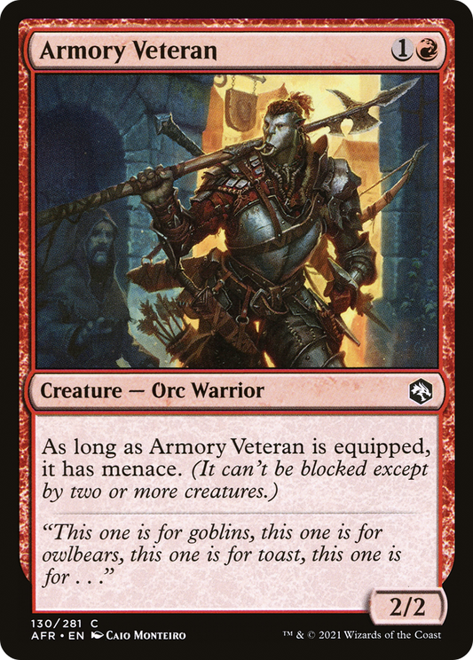 Armory Veteran [Dungeons & Dragons: Adventures in the Forgotten Realms]