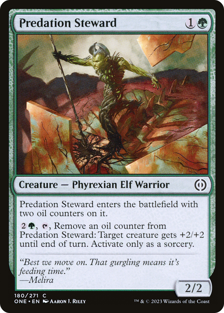 Predation Steward [Phyrexia: All Will Be One] | Silver Goblin