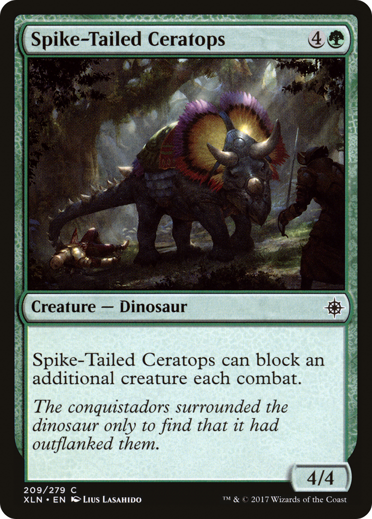 Spike-Tailed Ceratops [Ixalan] | Silver Goblin