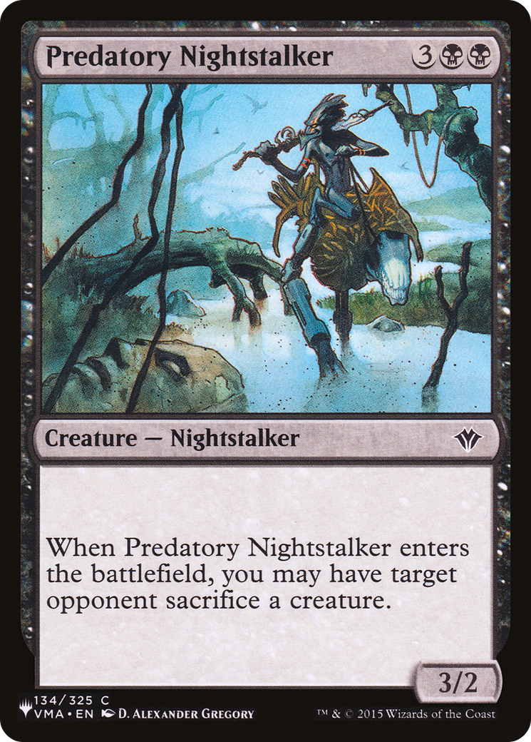 Predatory Nightstalker [The List] | Silver Goblin