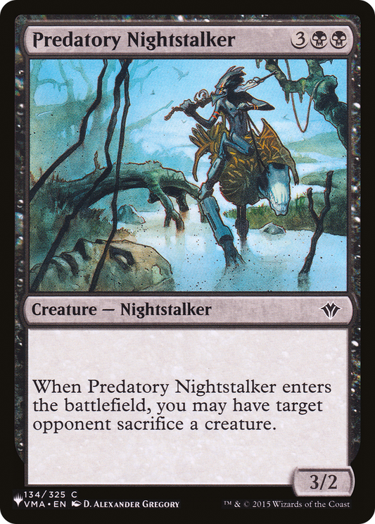 Predatory Nightstalker [The List]