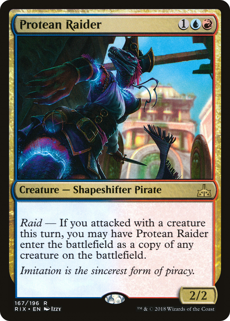 Protean Raider [Rivals of Ixalan] | Silver Goblin