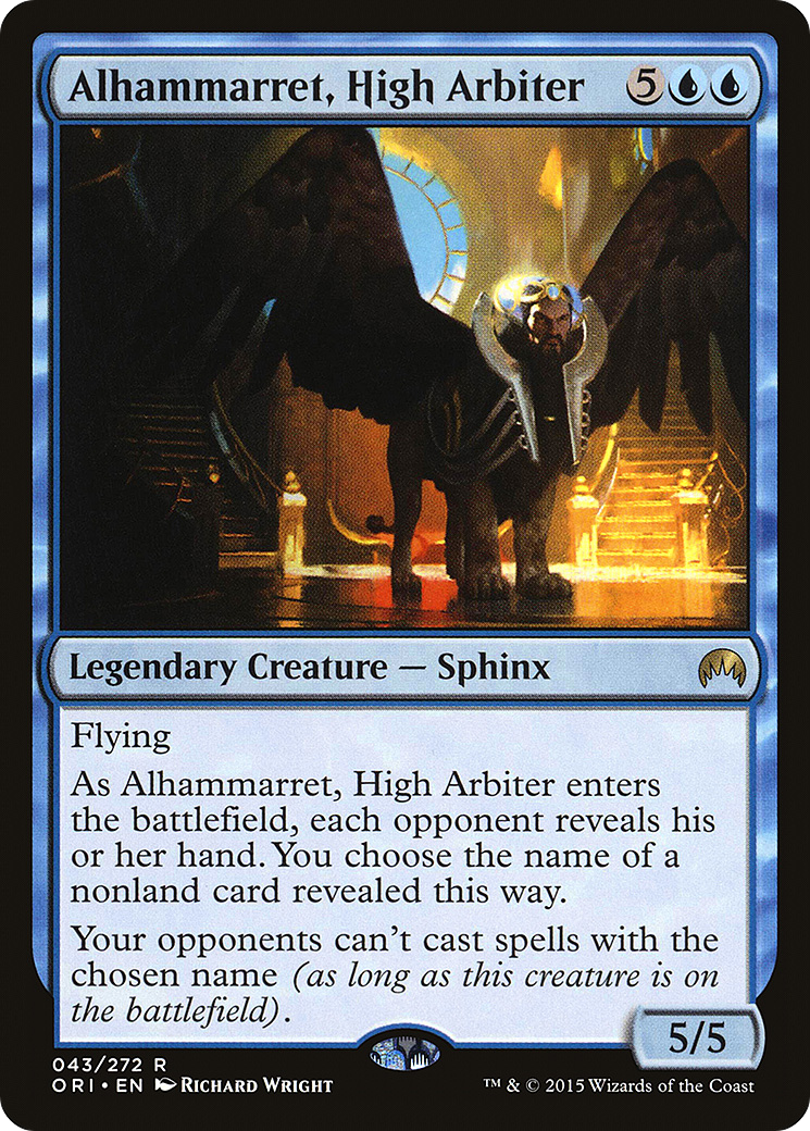 Alhammarret, High Arbiter [Magic Origins] Foil