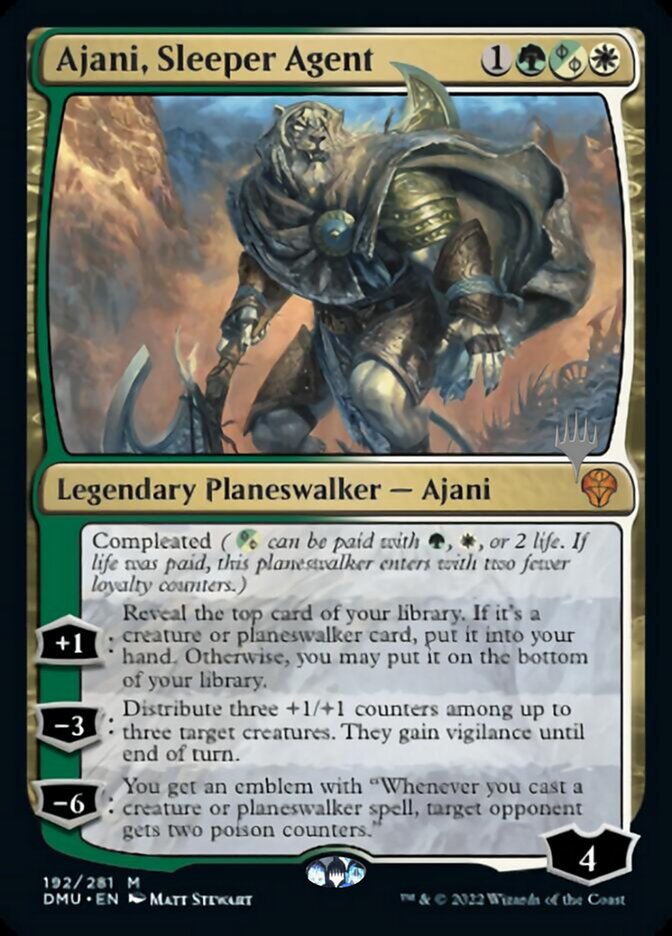 Ajani, Sleeper Agent (Promo Pack) [Dominaria United Promos] | Silver Goblin