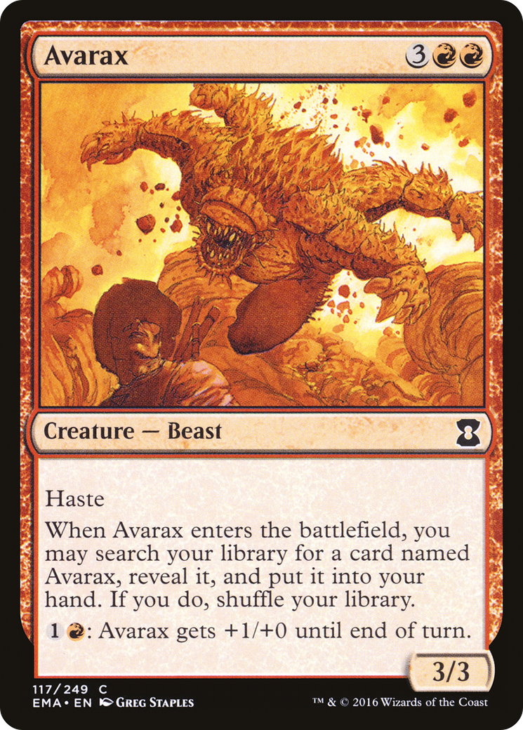 Avarax [Eternal Masters] Foil