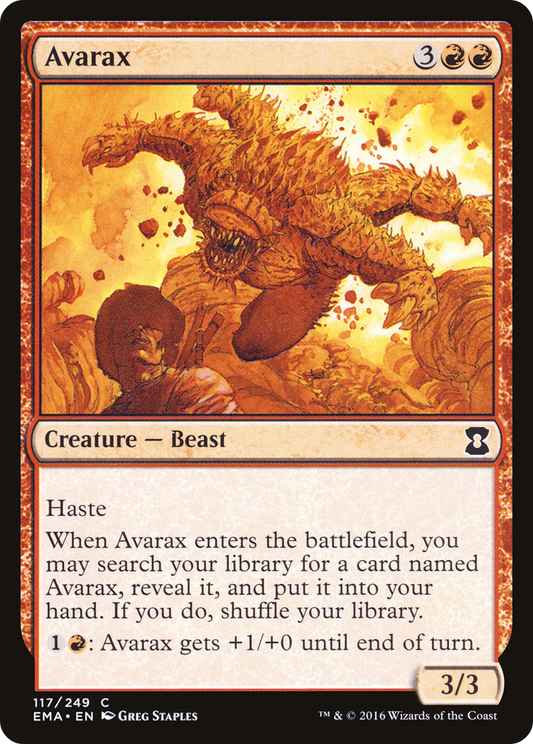 Avarax [Eternal Masters] Foil