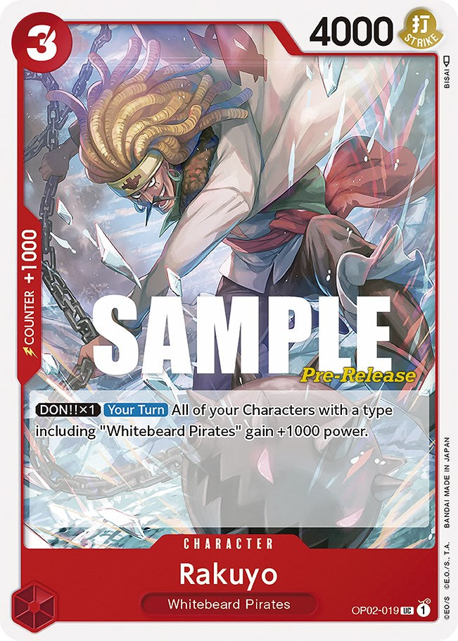 Rakuyo [Paramount War Pre-Release Cards] | Silver Goblin