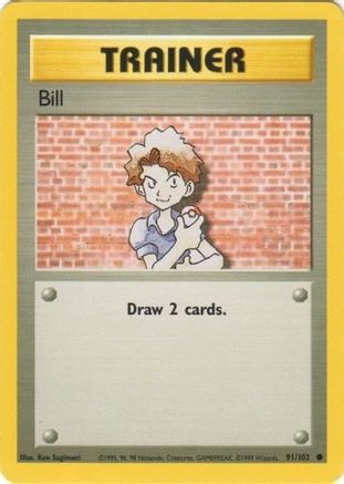 Bill (91/102) [Base Set Unlimited] | Silver Goblin