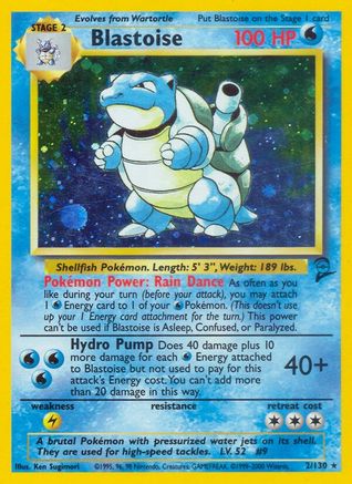 Blastoise (2/130) [Base Set 2] | Silver Goblin