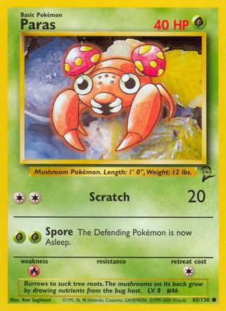 Paras (85/130) [Base Set 2]