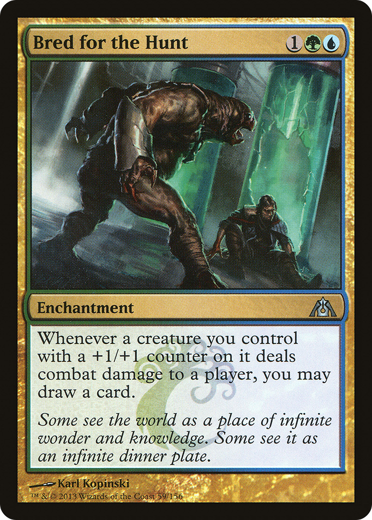 Bred for the Hunt [Dragon's Maze] Foil