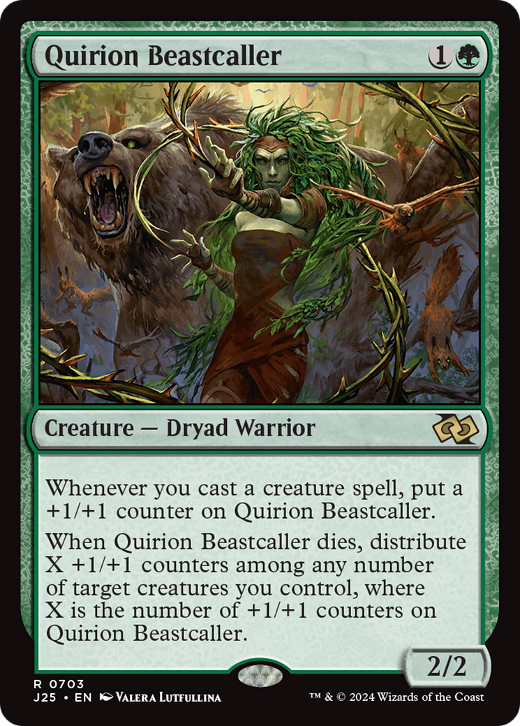 Quirion Beastcaller [Foundations Jumpstart] | Silver Goblin