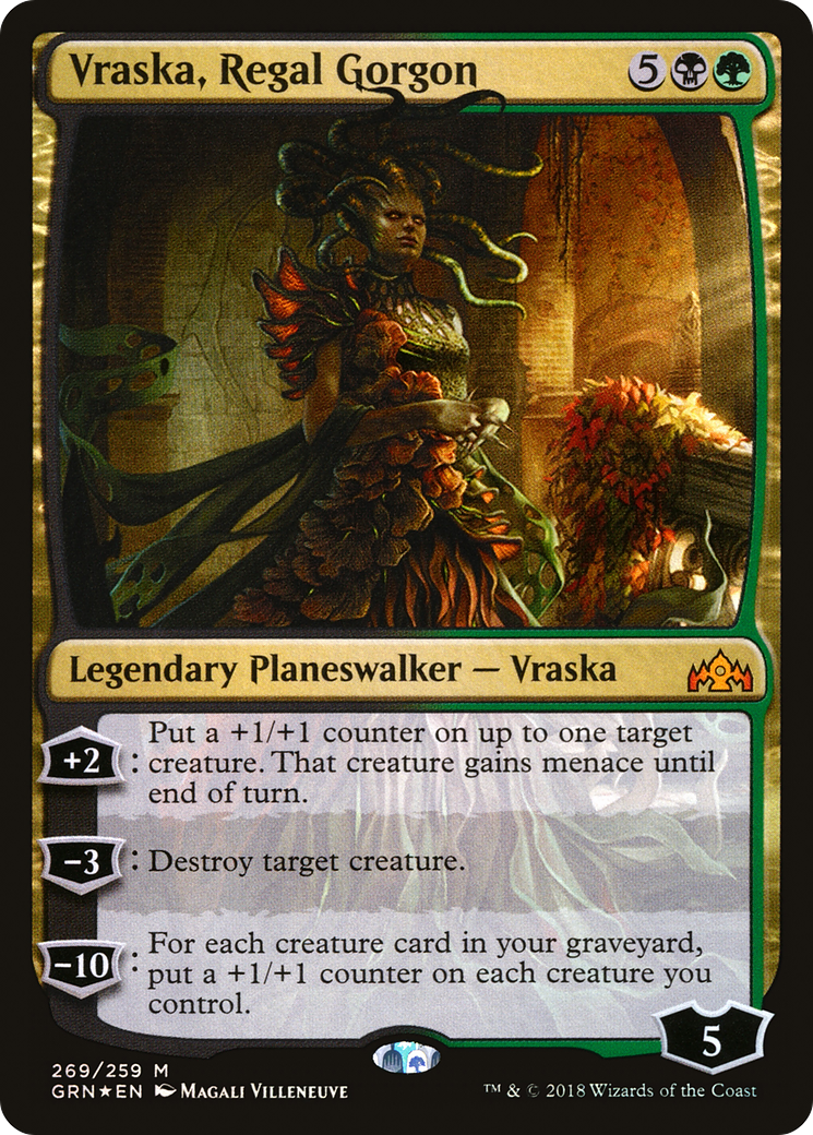 Vraska, Regal Gorgon [Guilds of Ravnica] | Silver Goblin