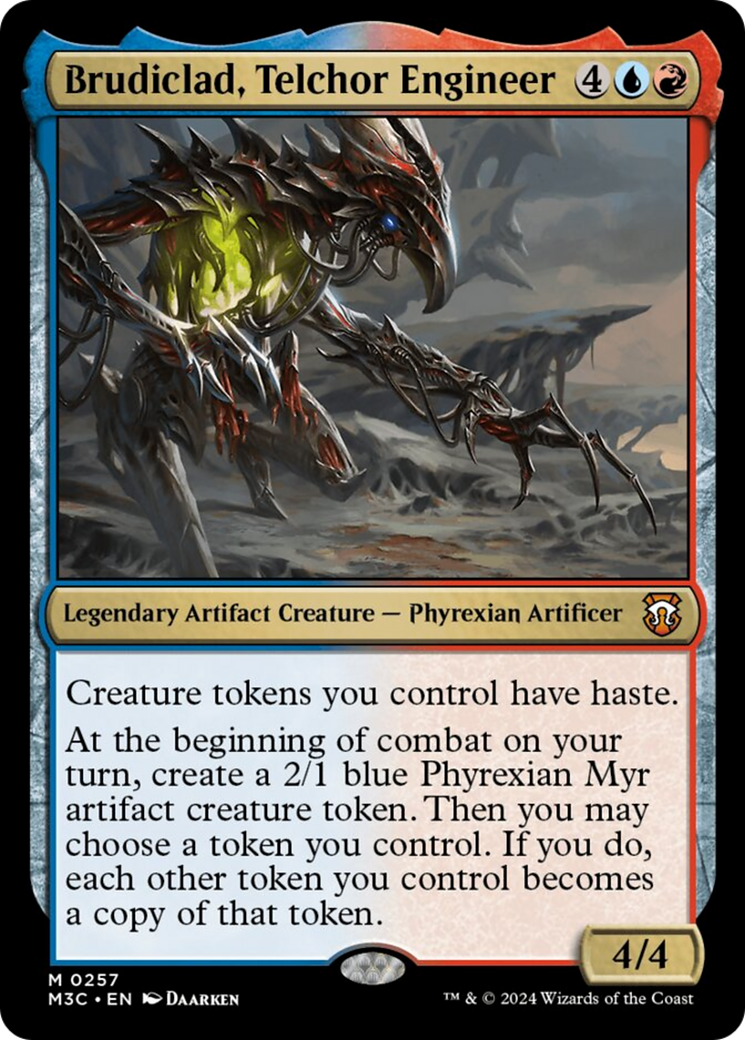 Brudiclad, Telchor Engineer (Ripple Foil) [Modern Horizons 3 Commander] | Silver Goblin