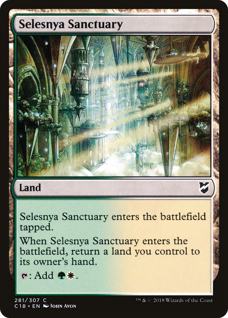 Selesnya Sanctuary [Commander 2018] | Silver Goblin