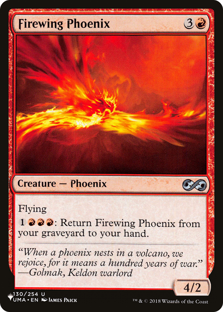 Firewing Phoenix [The List] | Silver Goblin