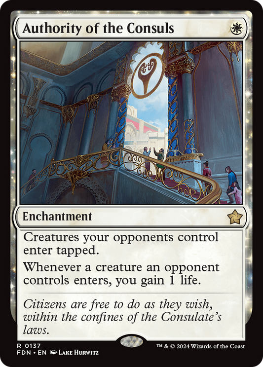 Authority of the Consuls [Foundations] Foil