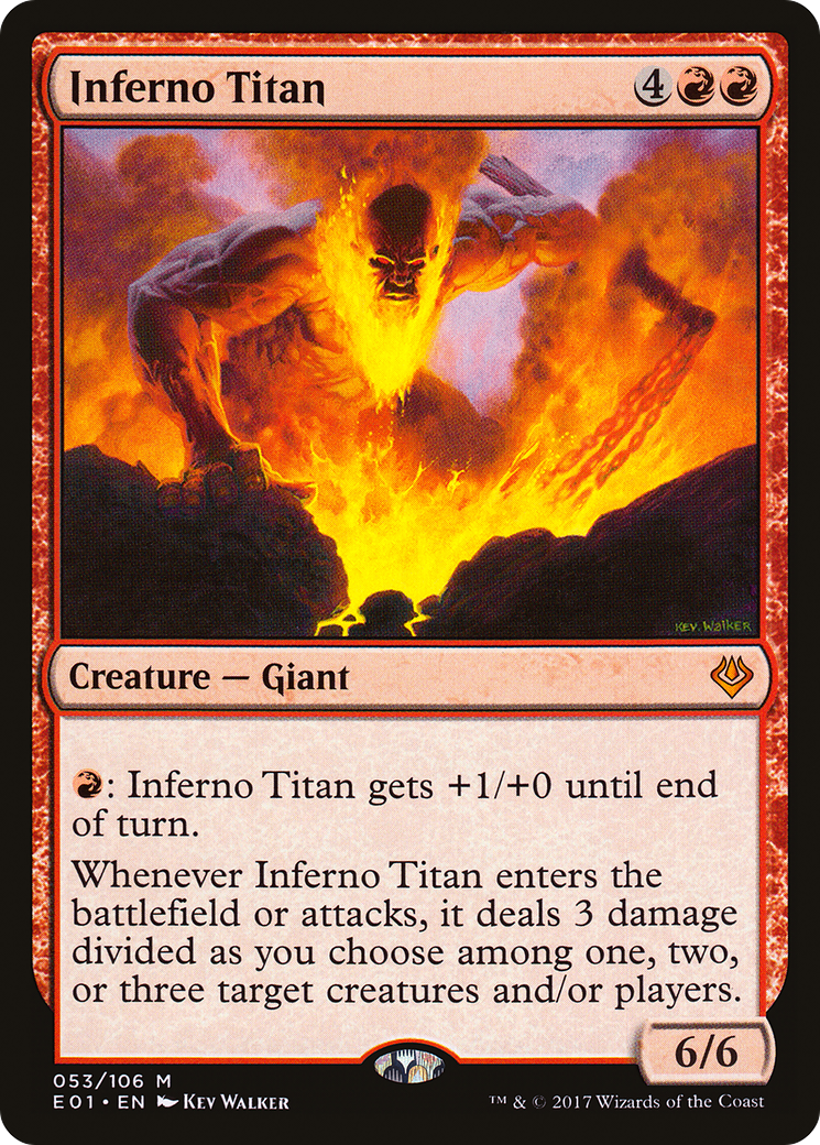 Inferno Titan [Archenemy: Nicol Bolas] | Silver Goblin