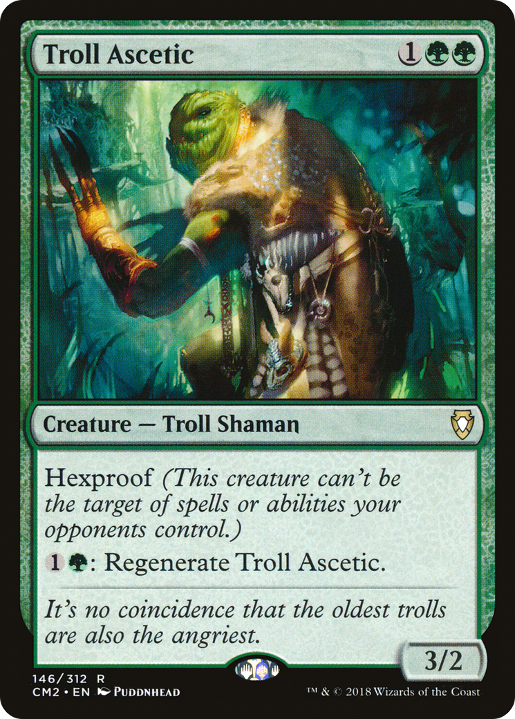 Troll Ascetic [Commander Anthology Volume II] | Silver Goblin