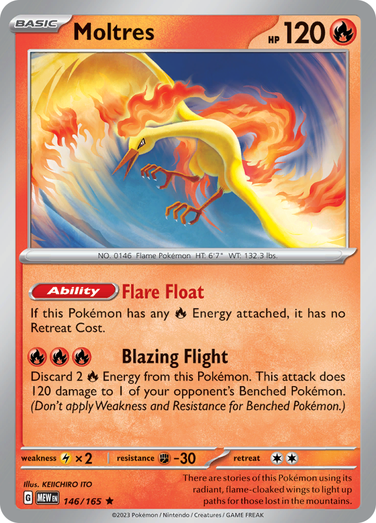 Moltres (146/165) [Scarlet & Violet 151] | Silver Goblin