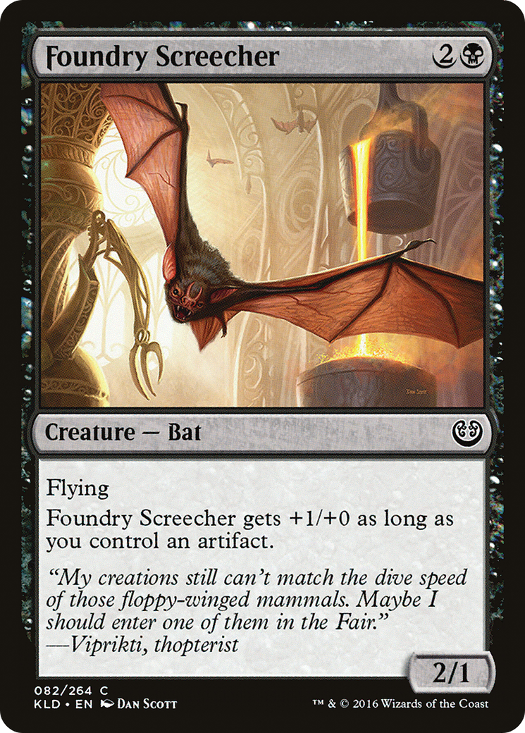 Foundry Screecher [Kaladesh] | Silver Goblin