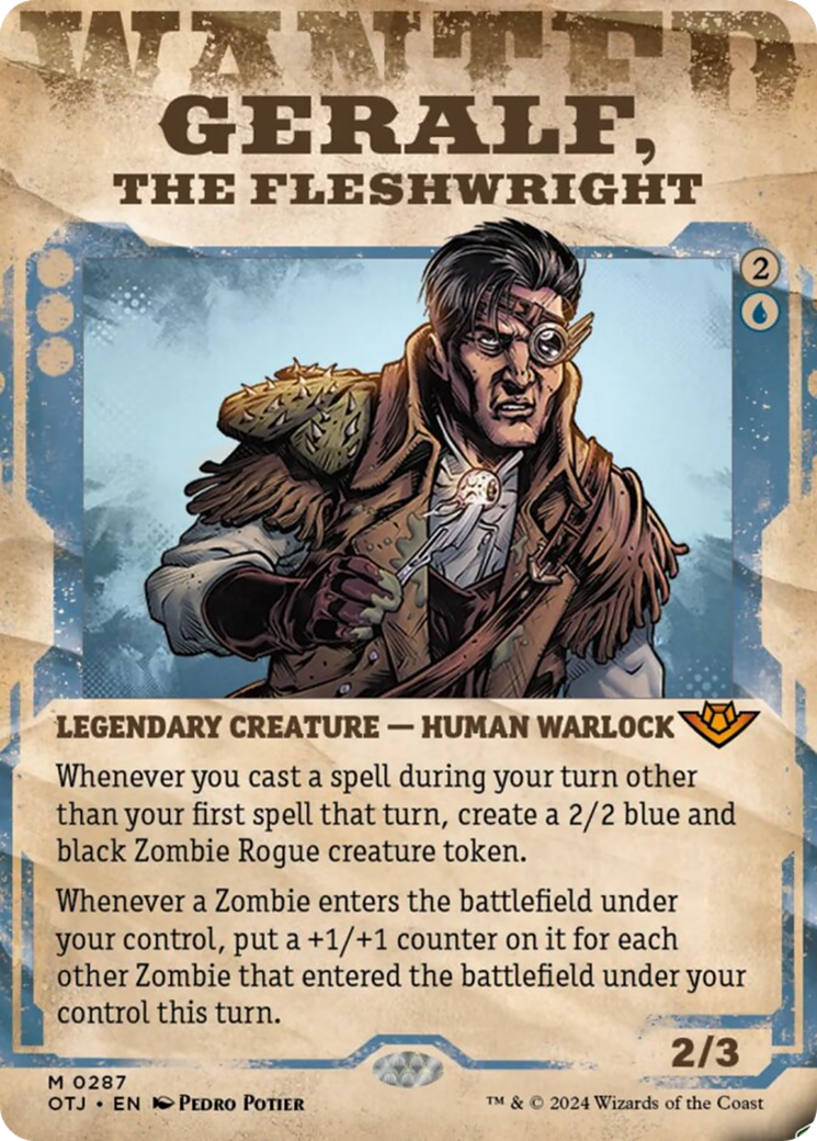 Geralf, the Fleshwright (Showcase) [Outlaws of Thunder Junction] | Silver Goblin