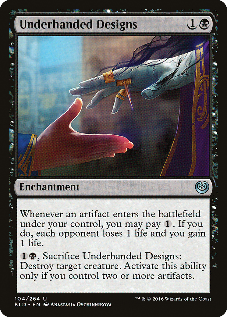 Underhanded Designs [Kaladesh] | Silver Goblin