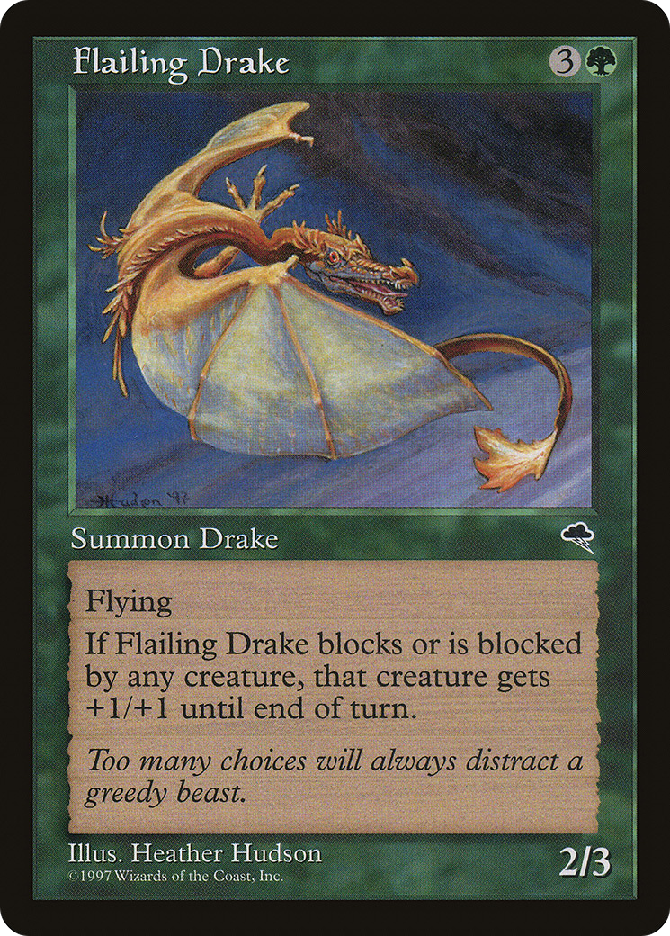 Flailing Drake [Tempest] | Silver Goblin